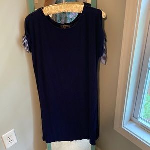 Navy blue dress